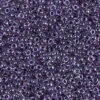 Grape Lined Crystal Miyuki 15/0 Seed Beads