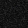 Opaque Black Miyuki 15/0 Seed Beads