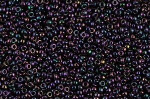 Metallic Purple Iris Miyuki 15/0 Seed Beads