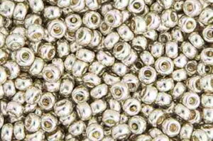 Galvanized Silver Miyuki 15/0 Seed Beads