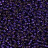 Silver Lined Dark Purple Miyuki 15/0 Seed Beads