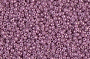 Opaque Dark Orchid Lustre Miyuki 15/0 Seed Beads