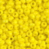 Opaque Yellow Miyuki 8/0 Seed Beads