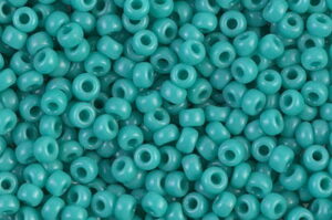 Opaque Turquoise Green Miyuki 8/0 Seed Beads