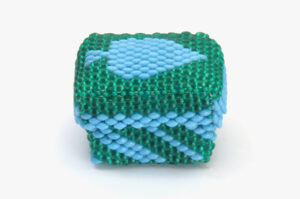 Tempting Turquoise House of Cards Beaded Box Kit