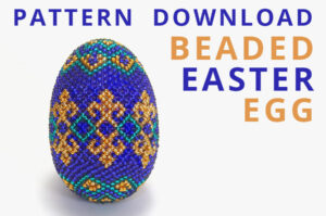 Beaded Easter Egg Pattern Download