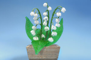 Lily of the Valley Beaded Flower Kit