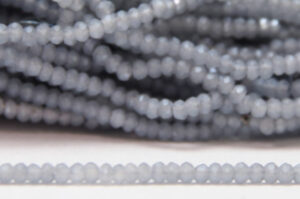 Frosted Mist Grey Size 11/0 Micro Crystals
