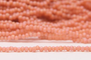 Satin Apricot Size 11/0 Micro Crystals