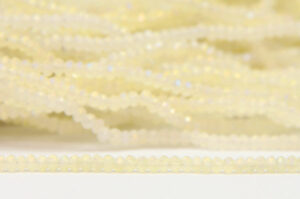 Frosted Primrose AB Size 11/0 Micro Crystals