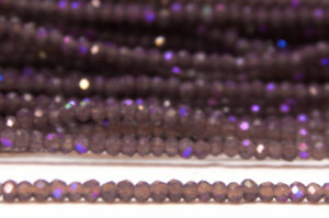 Sapphire Coated Alabaster Purple Size 11/0 Micro Crystals