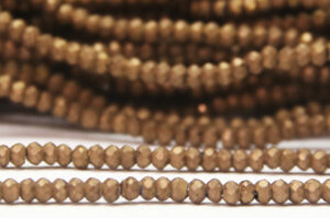 Satin Metallic Copper Size 11/0 Micro Crystals