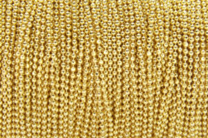 Gold Shimmer Ball Chain
