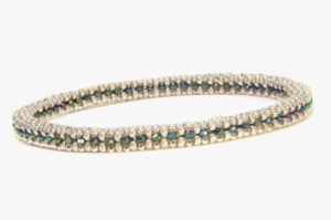 Platinum Poseidon Jubilee Crystal Bangle Kit