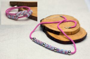 Fascinating Fuchsia Harmony Necklace and Bracelet Kit