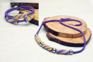Preposterous Purple Harmony Necklace and Bracelet Kit