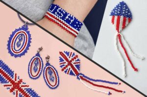 Red White and Blue Jewellery Collection