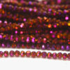3mm Mystic Purple Facetted Round Crystals