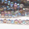 4mm Pixie Dust Lustre Facetted Round Crystals