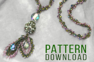 Ivy Beaded Necklace Pattern Download