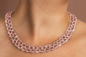 Rose Quartz Eternity Crystal Necklace Kit