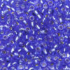 Silver Lined Blue Preciosa 8/0 Seed Beads