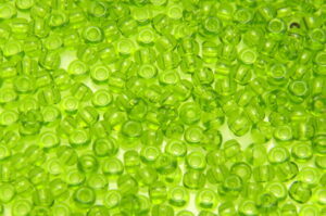 Transparent Olive Green Preciosa 8/0 Seed Beads