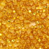 Silver Lined Dark Gold Preciosa 8/0 Seed Beads