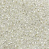 Silver Lined Clear Preciosa 8/0 Seed Beads