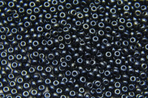 Lustred Steel Grey Preciosa 8/0 Seed Beads