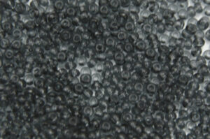 Transparent Black Preciosa 8/0 Seed Beads