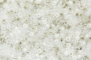 Snow White Mix Preciosa 8/0 Seed Beads