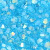 3mm Aqua AB Aurora Precision Bicones