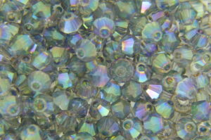 3mm Morning Mist Aurora Precision Bicones