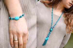 Turquoise Gem and Crystal Jewellery Makers Collection
