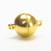 10mm Gold Magnetic Ball Clasp