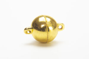 10mm Gold Magnetic Ball Clasp