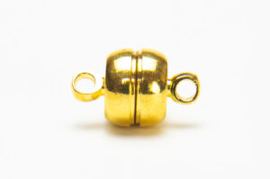 7mm Gold Magnetic Oval Clasp