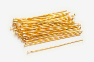 0.8x45mm Rose Gold Headpins