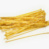 0.8x45mm Gold Headpins