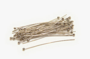 0.5x40mm Silver Ball Headpins