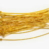 0.7x50mm Gold Ball Headpins