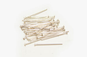 0.7x20mm Bright Silver Headpins