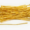 0.8x40mm Gold Headpins