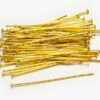 0.8x36mm Gold Headpins