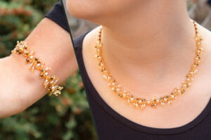 Sunglow Horizon Necklace and Bracelet Kit