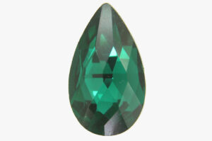 28x16mm Emerald Aurora Teardrop Crystal Rivoli