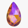 28x16mm UltraCoat Dawn Aurora Teardrop Crystal Rivoli