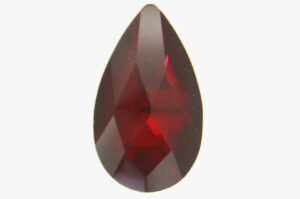 28x16mm Garnet Red Aurora Teardrop Crystal Rivoli