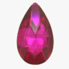 23mm Deep Magenta Aurora Teardrop Crystal Rivoli